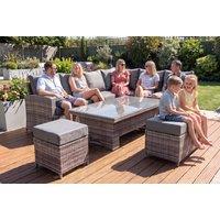 9 Seater Harmony Corner Sofa with Rising Table
