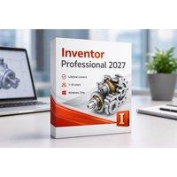 Autodesk Inventor Professional 2027 - 3D Mechanical CAD, Lifetime Licence for 1 to 10 Users