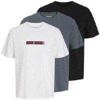 Jack & Jones Munk Tee Ss Crew Neck 3pk Mp