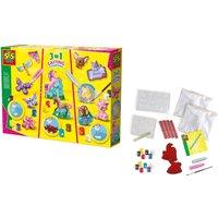 3-in-1 Creative Set with Casting and Painting