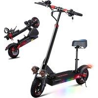 55KM Range All-Terrain Electric Scooter, 1200W Motor