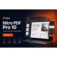 Nitro PDF Pro 10 Lifetime PDF Editor with OCR and Security