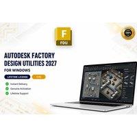 Autodesk Factory Design Utilities 2027 - Factory Layout & Optimisation - Single PC Lifetime Licence for Windows