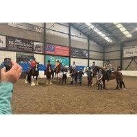 Family-Friendly Pony Ride and Grooming at Morris Equestrian Centre, Kilmarnock