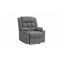 Single Recliner Sofa with Cup-Holder and Optional Footstool