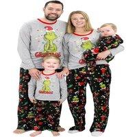 Grinch Family Matching Christmas Pyjamas