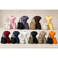 Unisex Black Lululemon Workout Set & Tote Bag