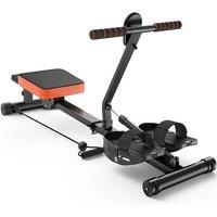 Folding Hydraulic Rowing Machine with LCD Monitor