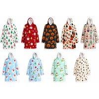 Festive Holiday Hooded Oody