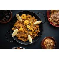 Paella & Sangria or Wine Dining Experience For 2-4 People, Uddingston