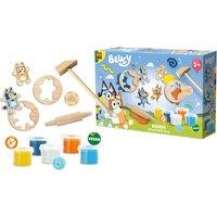Bluey Dough Mega Set - Five Colors with Wooden Tools