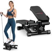 Mini Hydraulic Stepper with Resistance Bands