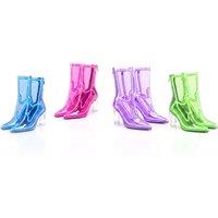 Unisex Black LED Light Up Cowboy Boots - 4 Colours