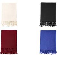 Beige Women's Cashmere-Feel Scarf, Choice of 4 Colours