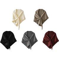 Beige Women's Pashmina-Style Wrap, Choice of 5 Colours