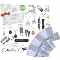 Ultimate Jewellery Christmas Bundle - Advent Calendar, 6 Crackers and 4 Item Mystery Box Worth &pound;139!