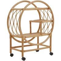 Mataram Rattan Bar Trolley