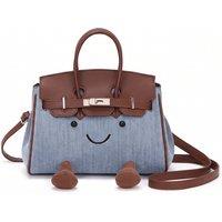 Unisex Black Smiling Hand And Feet Crossbody Hand Bag - 3 Colours