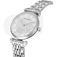 Emporio Armani AR1925 Slim Ladies Quartz Watch - Stainless Steel, Water-Resistant, 32mm Classic Style