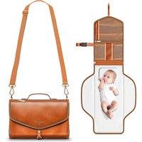 Portable Crossbody Waterproof Nappy Changing Pad Bag