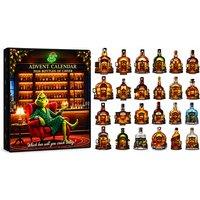 Grinch- Christmas Beverage Advent Calendar with 24 Ornaments