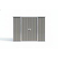 Lockable 4-Bike Storage Shed with Racks