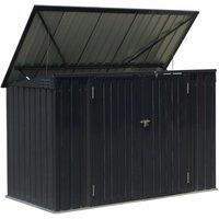 Outdoor Storage Shed for Rubbish Bins, Bikes & Garden Tools - 2 Colours