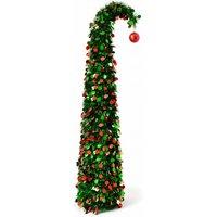 5FT Tilted Christmas Tree Decoration - 3 Colours