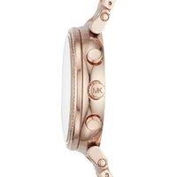 Michael Kors MK6560 Sofie Ladies Chronograph Rose Gold Stainless Steel Watch - Quartz Movement, Water Resistant