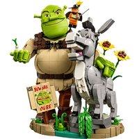 Shrek, Donkey & Puss in Boots 3D Building Block Collectible - 1403pcs