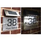 Personalised House Sign & Solar Light - 7 Designs!