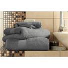 Bath Towels Or Hand Towels - Egyptian Cotton - 17 Colours! - Grey
