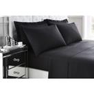 Fitted Cotton Sheet - 7 Colours! - Black