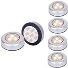 Led Push Lights - Pack Of 4 Or 8