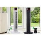 29, 36 Or 46 Oscillating Tower Fan - Black Or White!