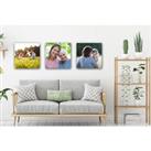 Set Of 3 12 X 12 Square Photo Canvases