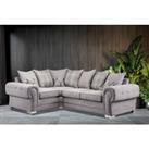 Scatter Back Fabric Corner Sofa - Left Or Right Hand