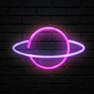 Aquarius Planet Led Light Neon Sign