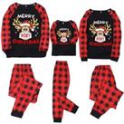 Matching Christmas Family Pjs - 3 Styles & 13 Sizes! - Black