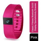 Bas-Tek Fitness Activity Bracelet - Pink