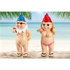 Naughty Naked Garden Gnome - 3 Options!