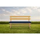Waterproof Outdoor Bench Cushion - 3 Sizes! - Brown