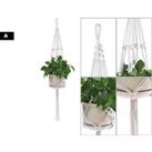 Vintage-Style Macrame Plant Pot Hanger - 16 Styles
