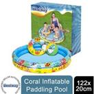 Inflatable Ocean Life Kids Paddling Pool