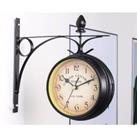 Vintage Iron Garden Wall Clock