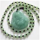 Tanglin Jade Green Necklace Buddha