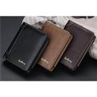 Men'S Leather Wallet - 3 Colours - Black