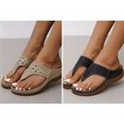 Arch Support Sandals - 6 Sizes & 3 Colours! - Khaki
