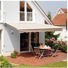 Outsunny Manual Retractable Awning-Beige