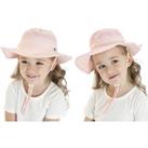 Kids Wide Brim Sun Hat - 3 Sizes & 6 Colours! - Navy